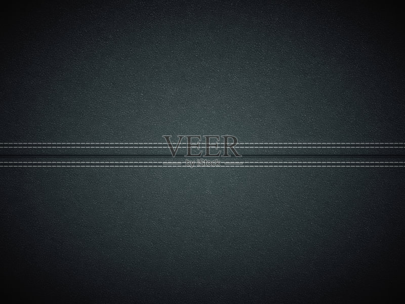 黑色皮革缝合。有用的纹理正版插画素材