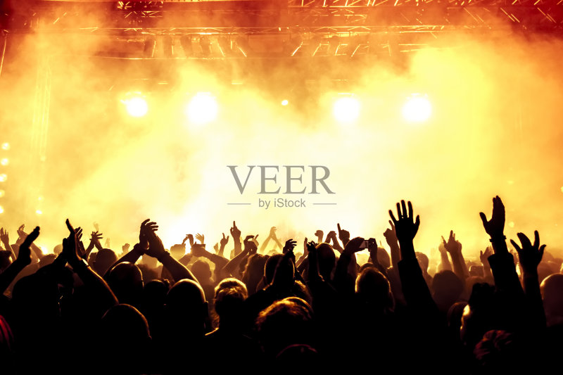 音乐会的人群正版图片素材