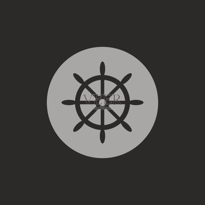 方向盘图标图标素材