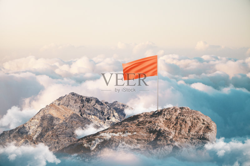 领导能力和成功正版图片素材