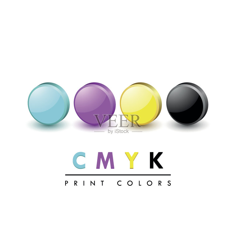 CMYK图标图标素材