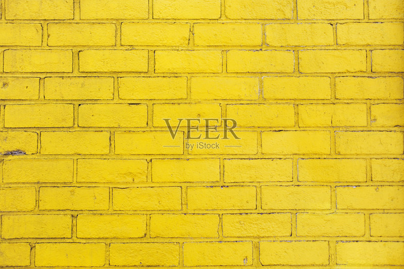 黄砖背景。正版图片素材
