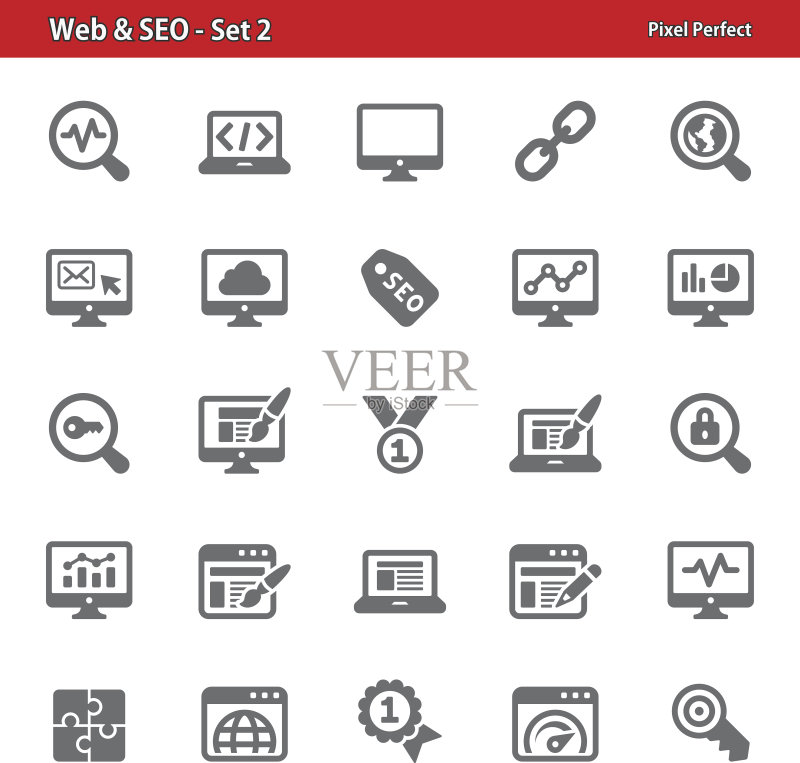 网络和SEO图标集2图标素材
