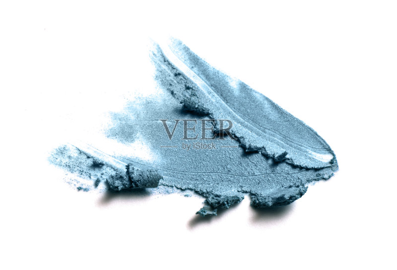 压碎的眼影正版图片素材