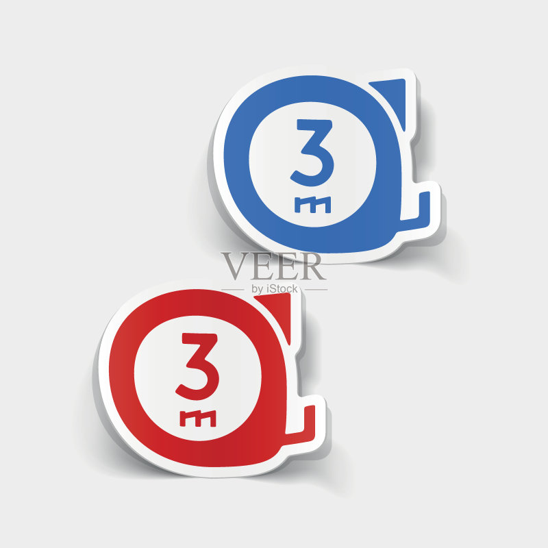 逼真设计元素:墨盒仪表图标素材