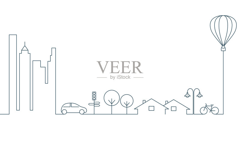 城市的概念正版元素素材