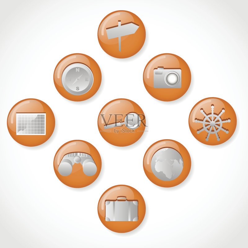 探险图标图标素材