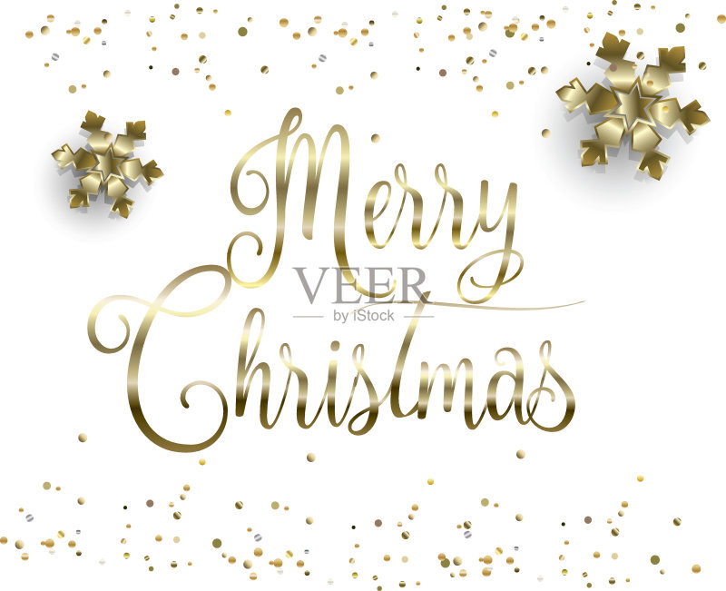 圣诞快乐正版插画素材