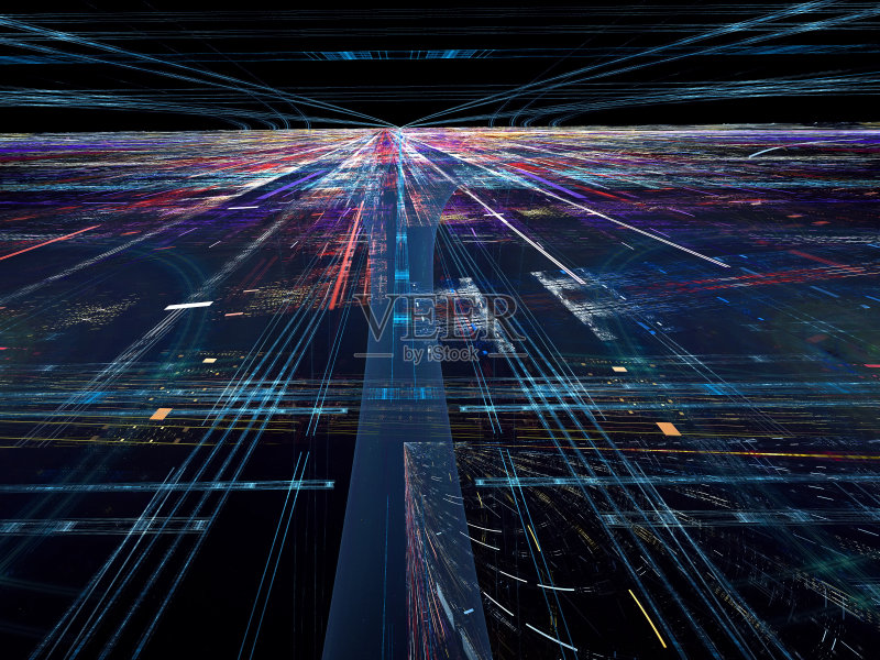 抽象的数字生成技术背景正版图片素材