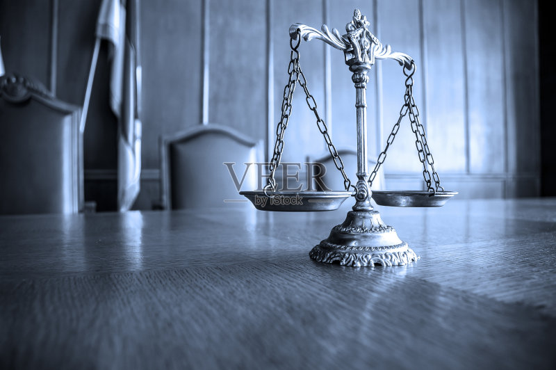 正义的装饰尺度正版图片素材