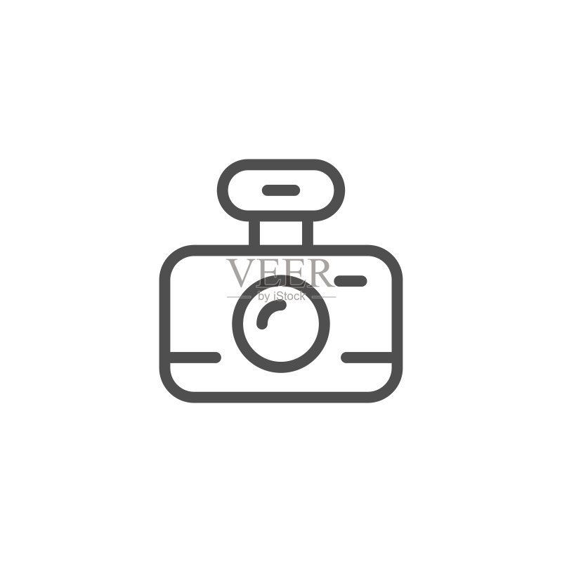 相机线条图标图标素材