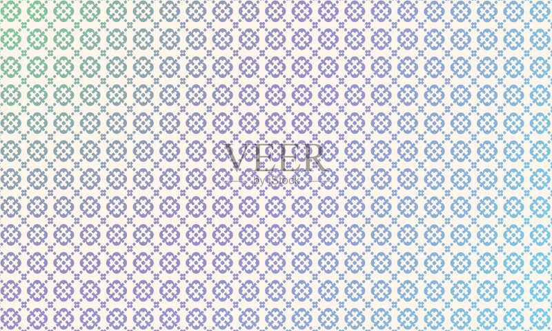 复古图案背景正版插画素材