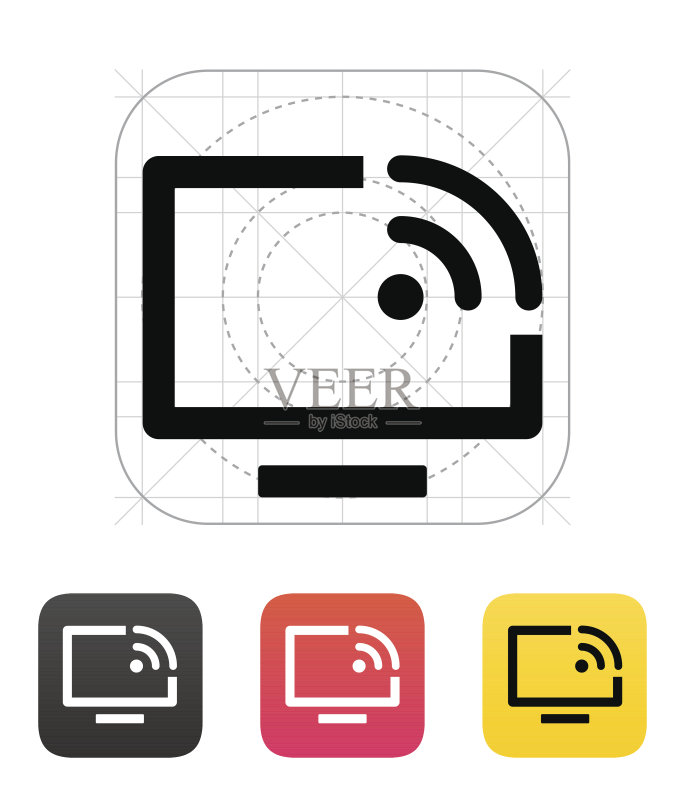 遥控器图标矢量图图标素材