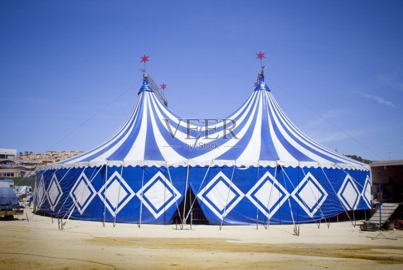 马戏团的帐篷正版图片素材