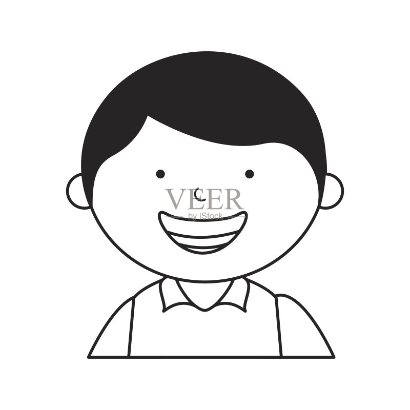 可爱的父亲角色图标图标素材