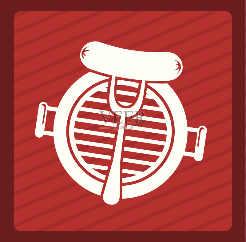 烧烤菜单图标素材
