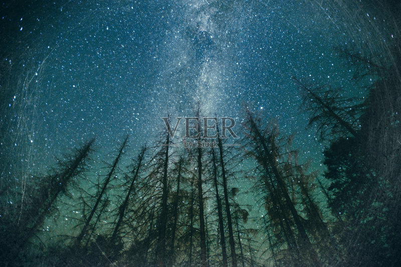星空正版插画素材