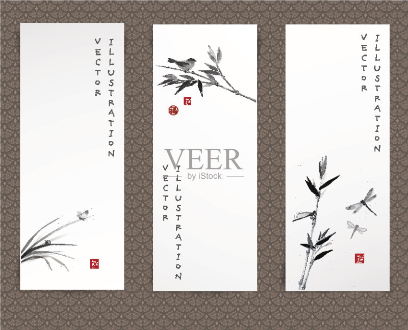 日式风格banner合集设计模板素材