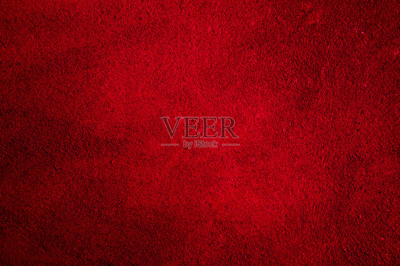 红色纹理背景与明亮的中心聚光灯和黑暗的vi正版插画素材