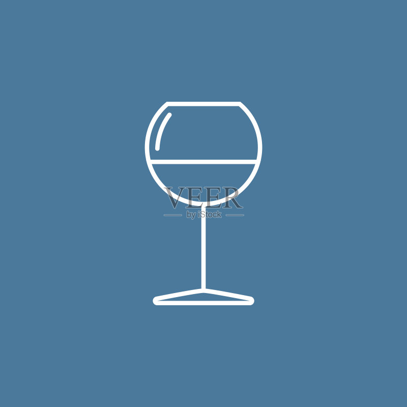 葡萄酒杯图标图标素材