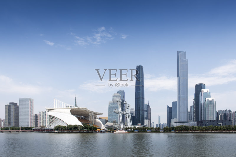 中国广州城市建设正版图片素材