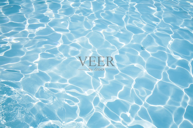 清澈的浅蓝色水系列正版图片素材