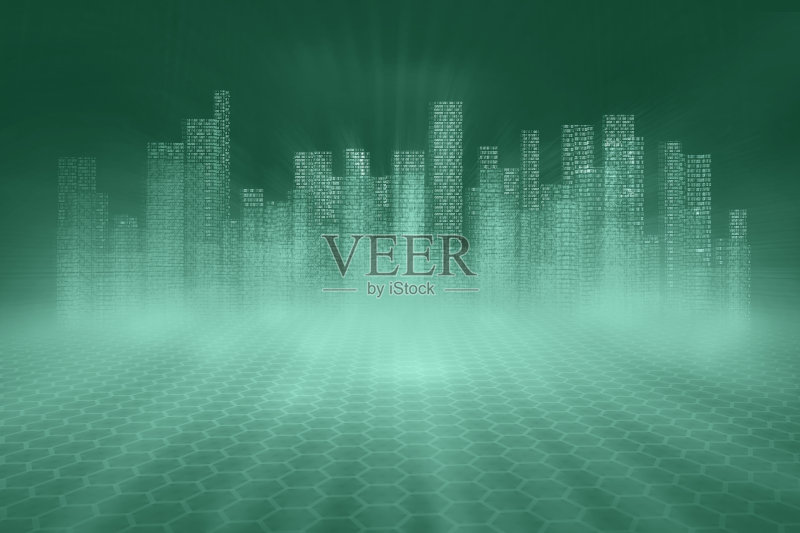 数字城市正版图片素材