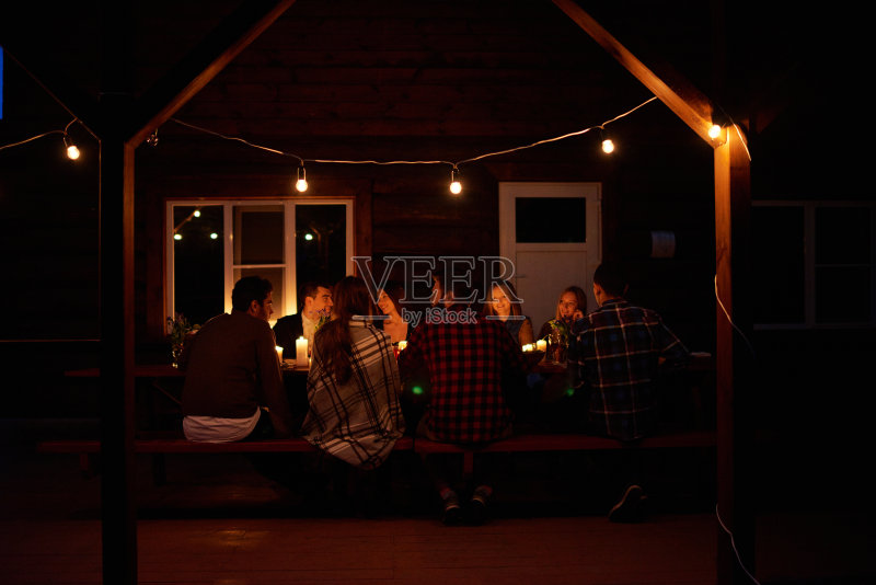 晚吃饭正版图片素材