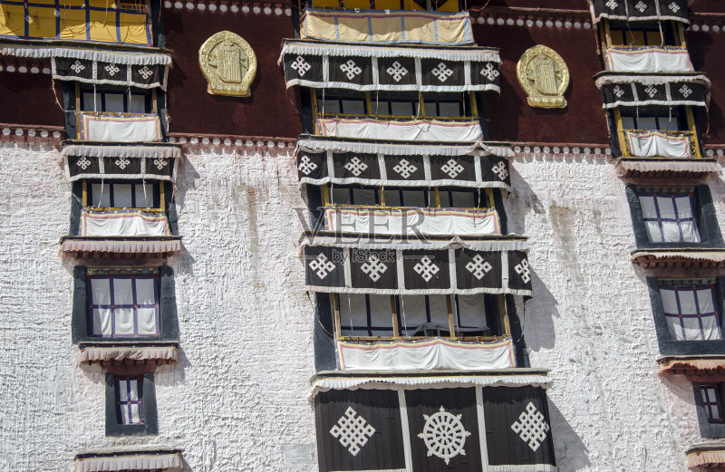 西藏的布达拉宫正版图片素材