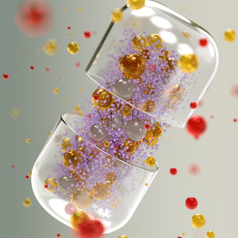 胶囊正版图片素材