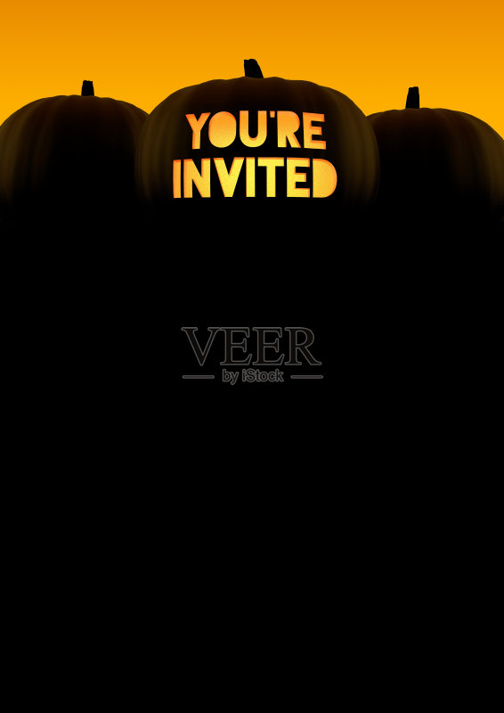 万圣节南瓜背景正版图片素材