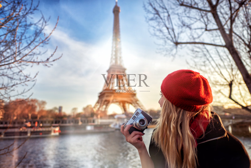 旅游享受巴黎正版图片素材