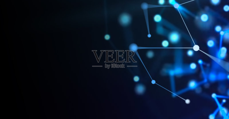 网络技术背景正版插画素材