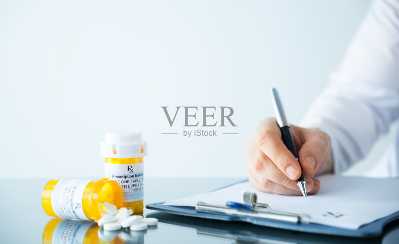 医疗处方正版图片素材