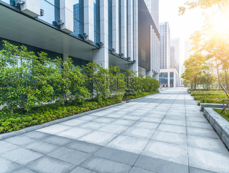 上海绿色办公大楼正版图片素材