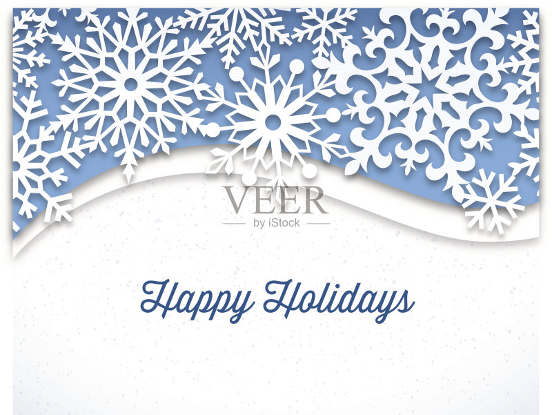 现代节日卡片正版插画素材