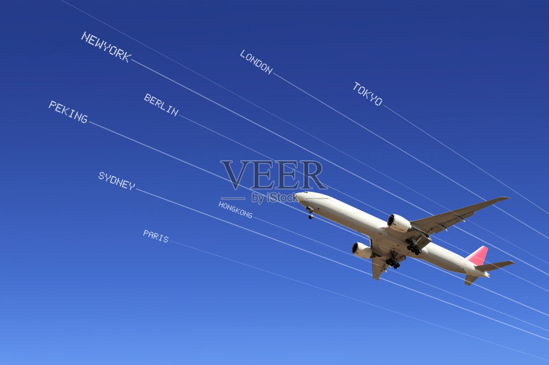 航空公司正版图片素材