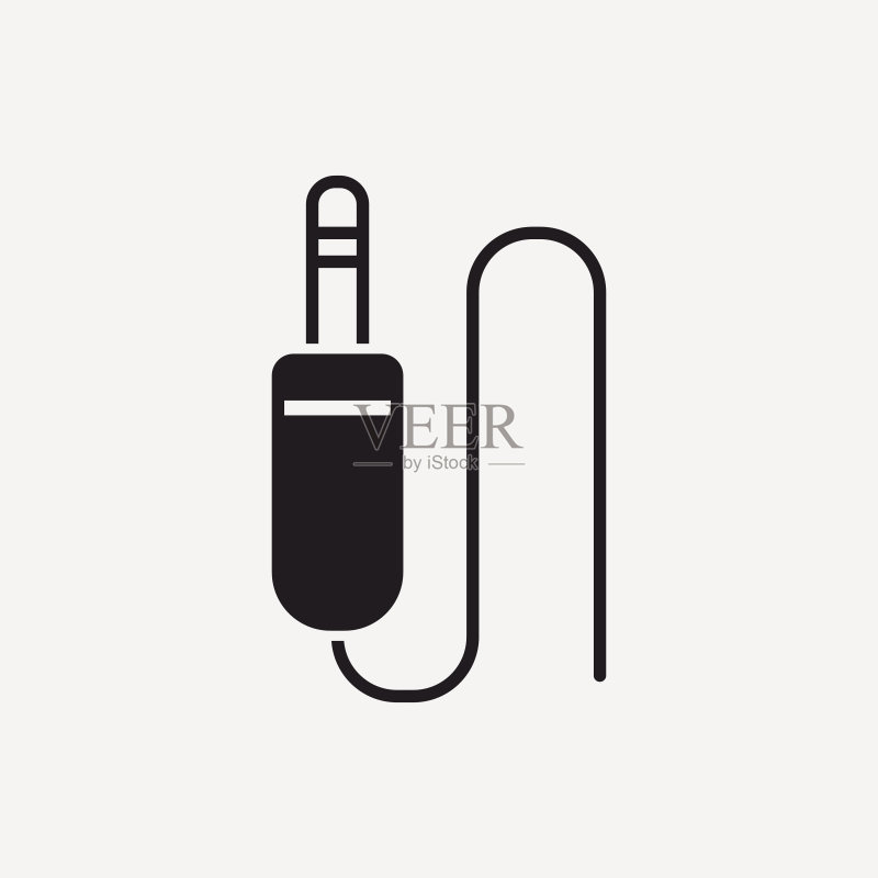 音频线图标图标素材