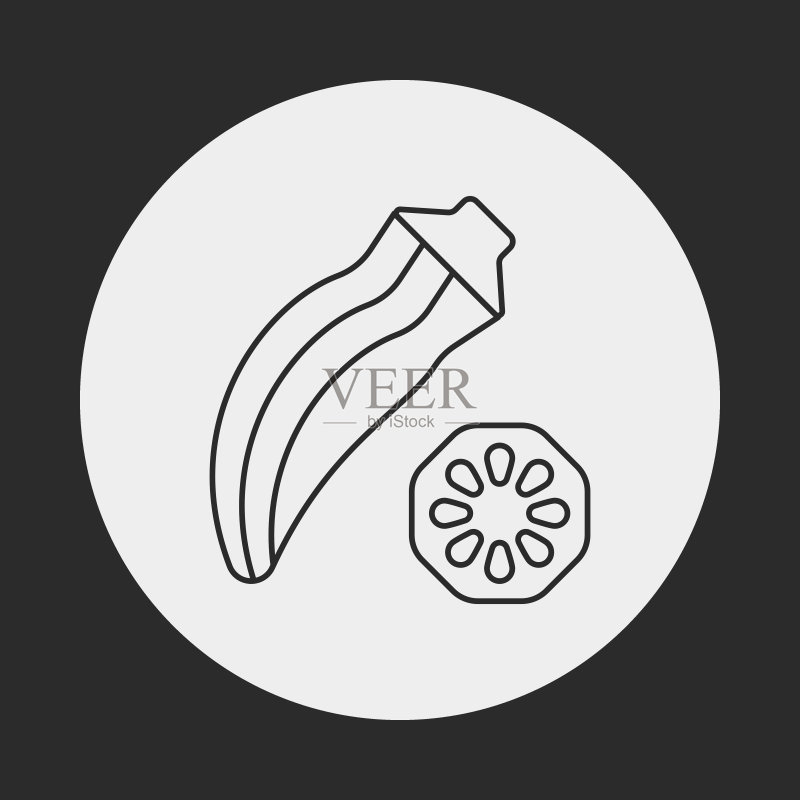 蔬菜行图标图标素材