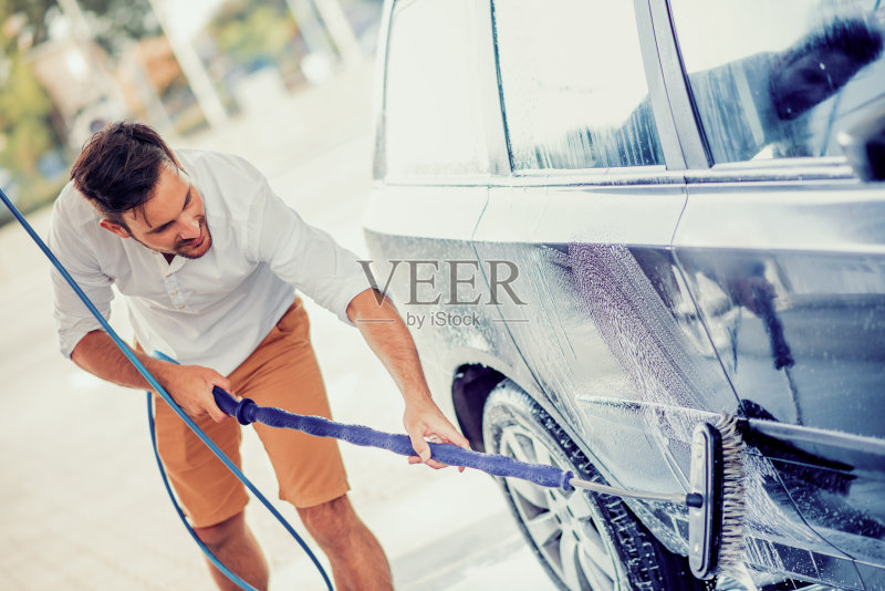 洗车正版图片素材