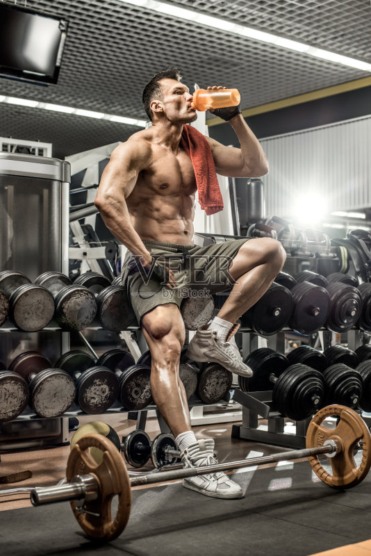 健美运动员正版图片素材