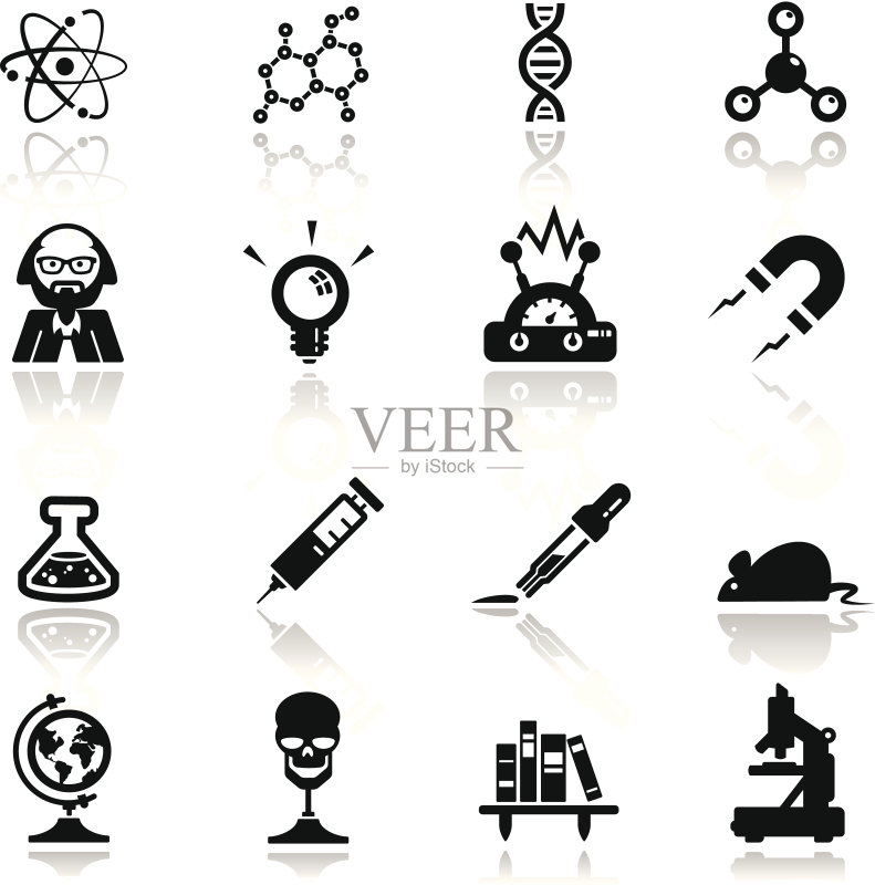 科学研究图标图标素材