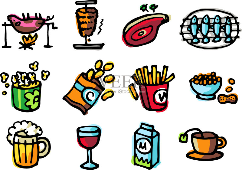 美食图标合集5图标素材