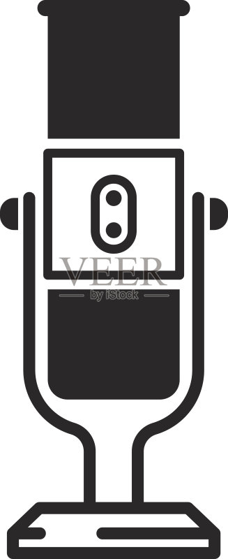 麦克风矢量图标图示图标素材