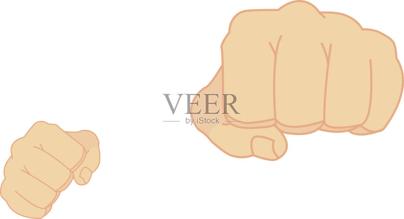 男子以拳击姿势正版元素素材