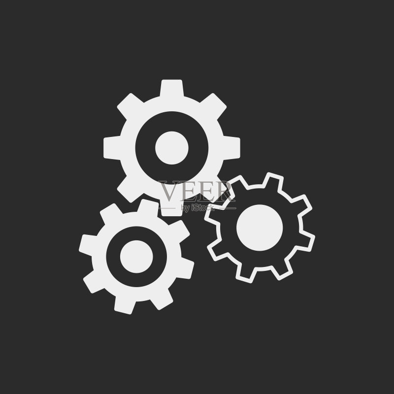 齿轮图标图标素材