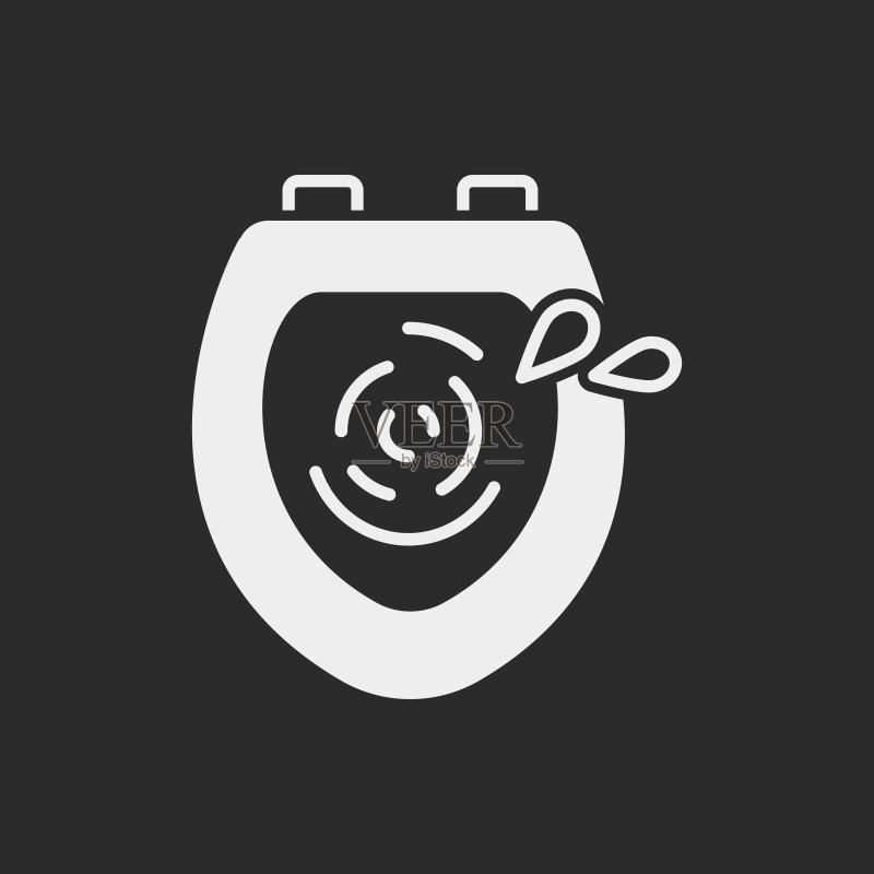 马桶座圈图标图标素材