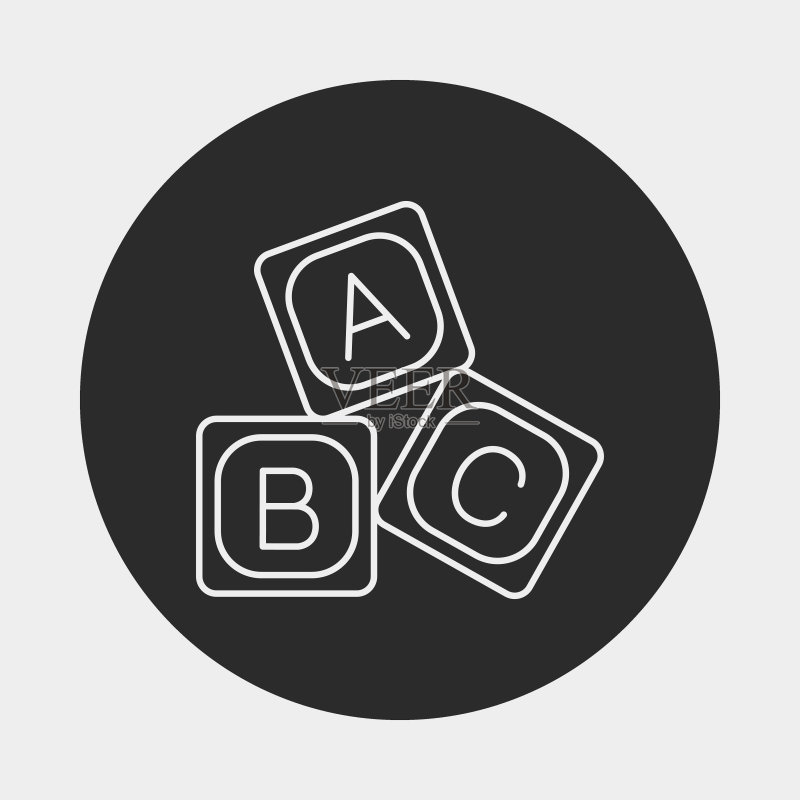 益智玩具图标图标素材
