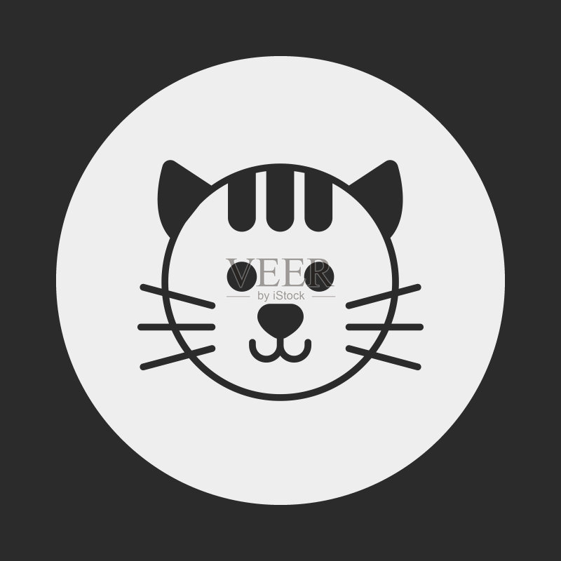 宠物猫图标图标素材