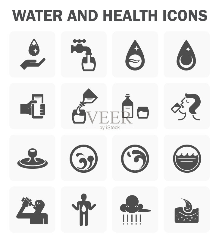 水图标图标素材
